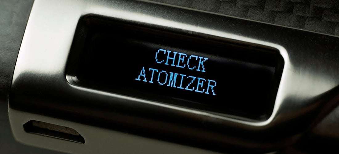 ¿cómo Solucionar El Error Check Atomizer De Tu Mod Vaporizador?