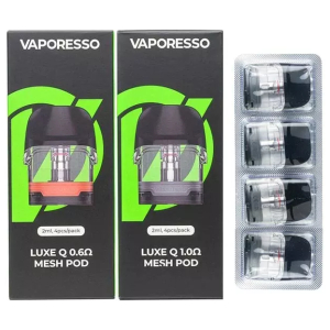 Cartuchos Vaporesso Luxe Q Pod + Resistencia