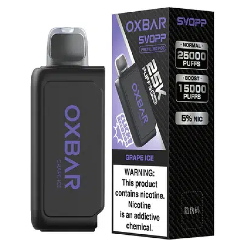 Cartucho De Recarga Oxbar Svopp Grape Ice