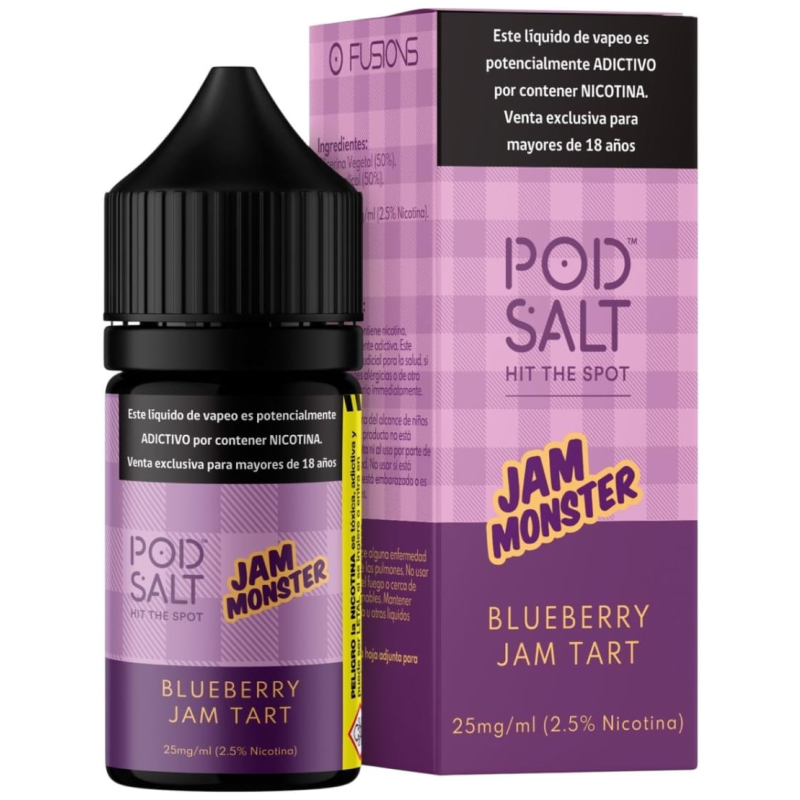 Jam Monster Blueberry Jam Tart 30ml Jam Monster Blueberry Jam Tart 30ml