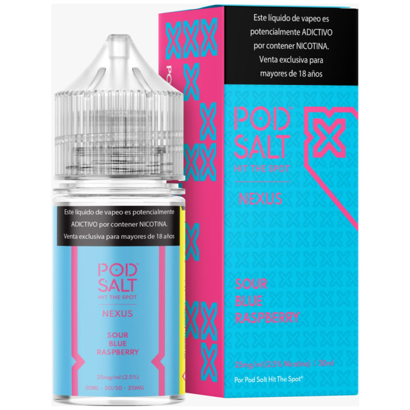 Pod Salt Nexus Sour Blue Raspberry 30ml Pod Salt Nexus Sour Blue Raspberry 30ml