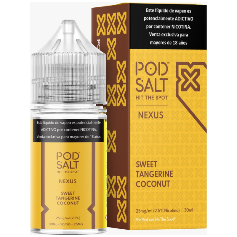 Pod Salt Nexus Sweet Tangerine Coconut 30ml Pod Salt Nexus Sweet Tangerine Coconut 30ml