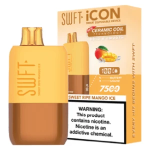 Vaporizador Swft Icon 7500 Puff Sweet Ripe Mango Ice