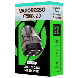 Cartuchos Vaporesso Luxe X Pod + Resistencia Corex 2.0