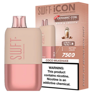 Vaporizador Swft Icon 7500 Puff Coco Milkshake