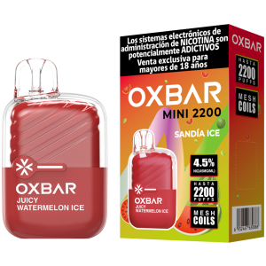 Oxbar Mini 2200 Puffs Sandía Ice