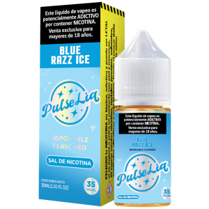 PulseLiq By Geek Bar Blue Razz Ice Salt 30ml