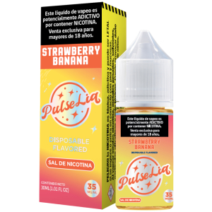 PulseLiq By Geek Bar Strawberry Banana Salt 30ml