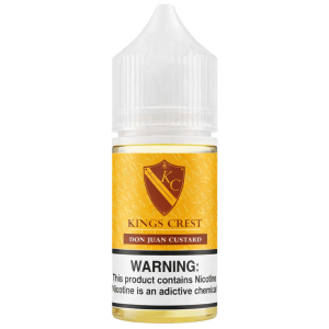 Kings Crest Don Juan Custard Salt 30ml