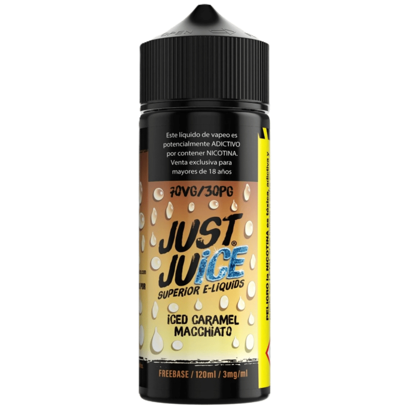 Liquido Just Juice Iced Caramel Macchiato120ml (1)